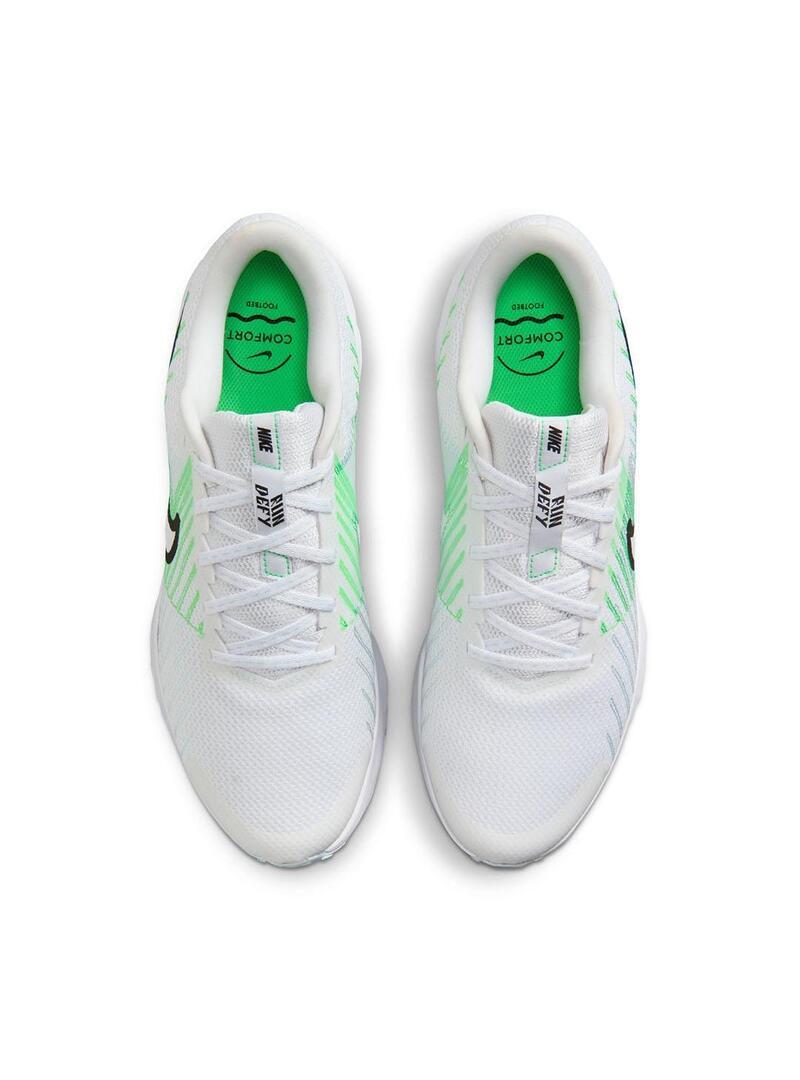 Baskets de sport pour homme Nike Run defy Blanc 7/7