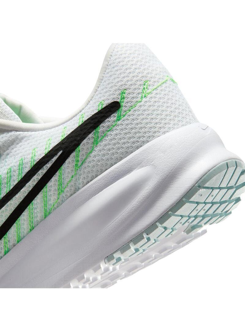 Baskets de sport pour homme Nike Run defy Blanc 4/7