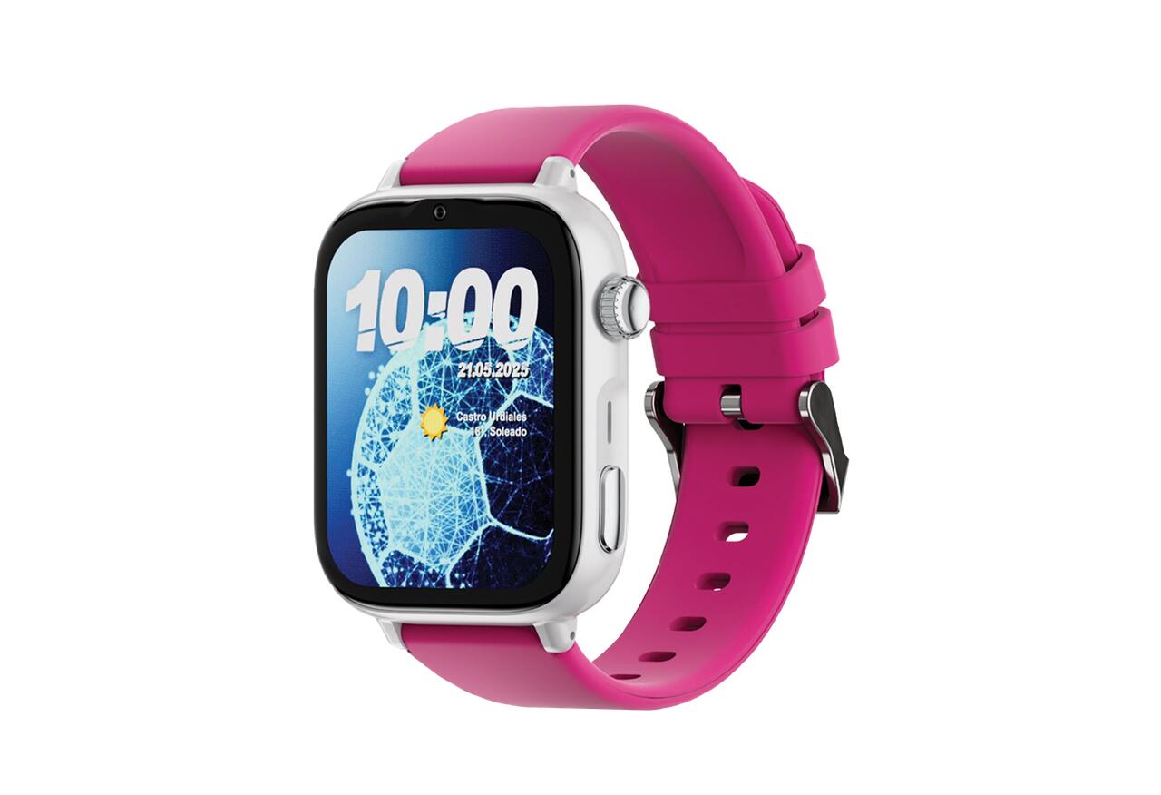 Carcasă albă SaveWatch Plus 2 curea din silicon Lollipop
