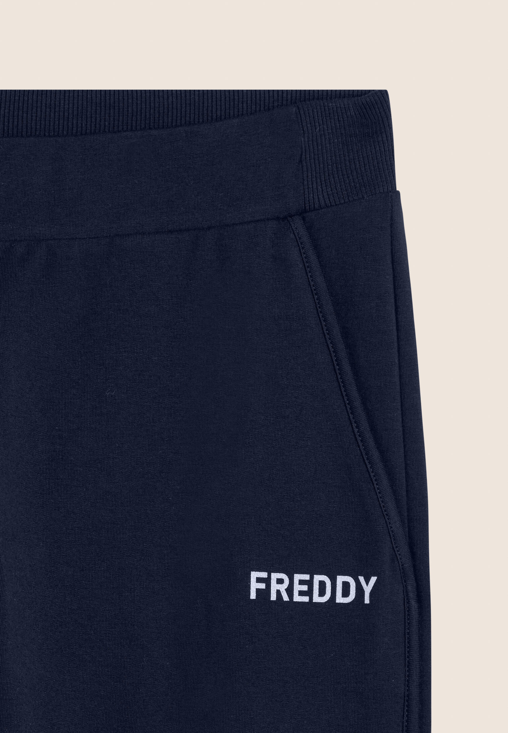 Pantaloni 7/8 con Fondo Stondato e Vita Sagomata 3/3