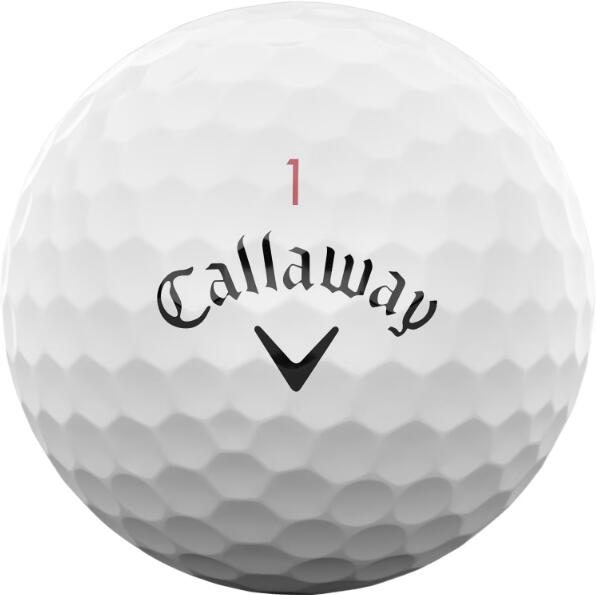 Callaway New Chrome Soft, Bolas de Golf 2/4