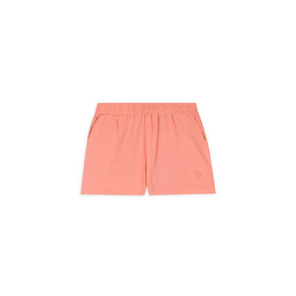 Short court avec ceinture élastique intérieure et poches