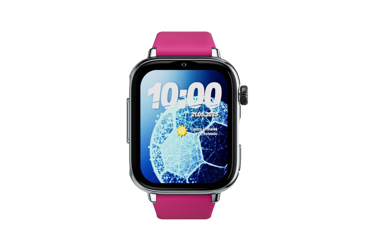 Étui noir pour SaveWatch Plus 2, bracelet en silicone. 2/6