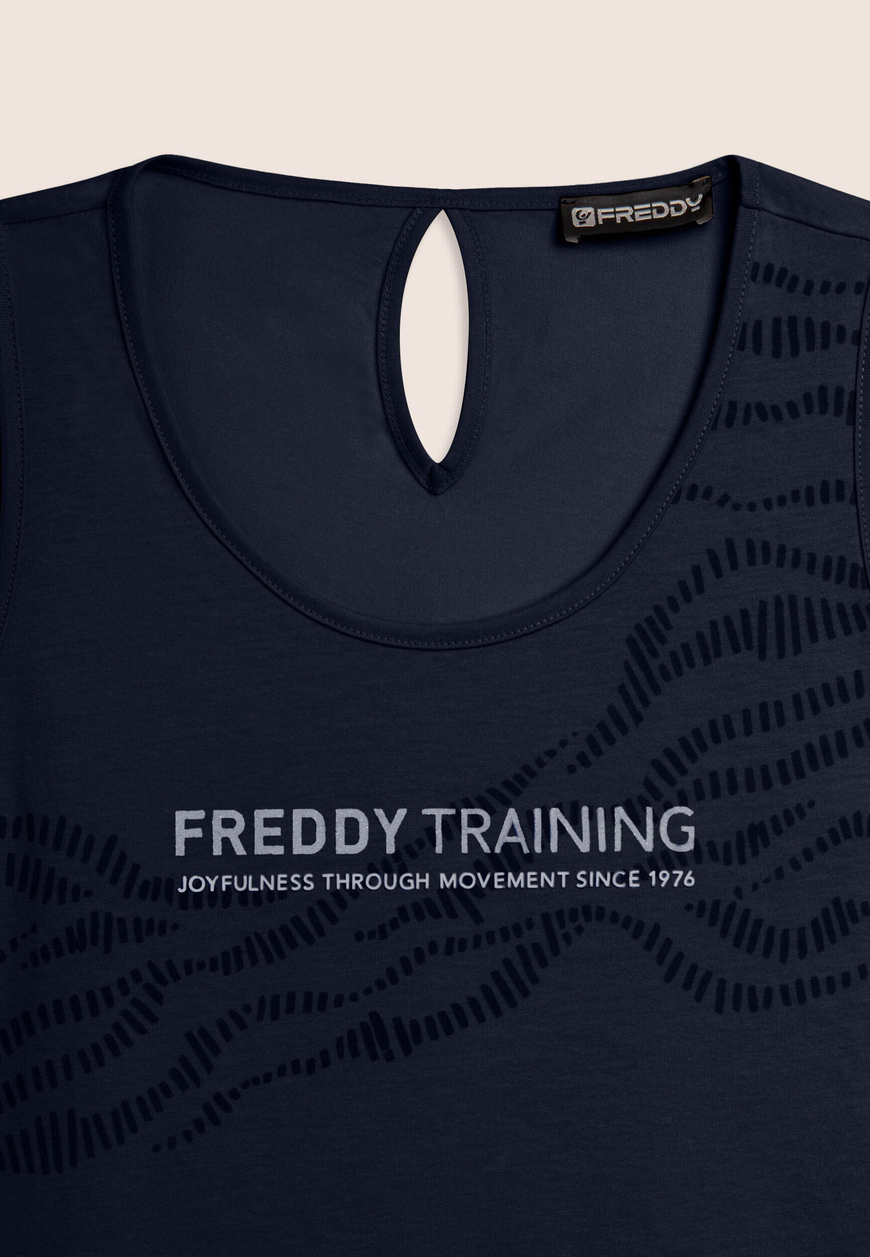 Canotta con Dettaglio Cut-Out e Grafica FREDDY 3/3