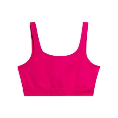 Top Sportivo Seamless con Fascia Sottoseno in costina