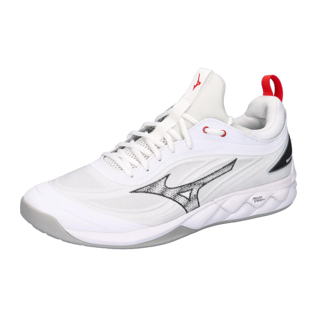WHITE / BLACK / RED