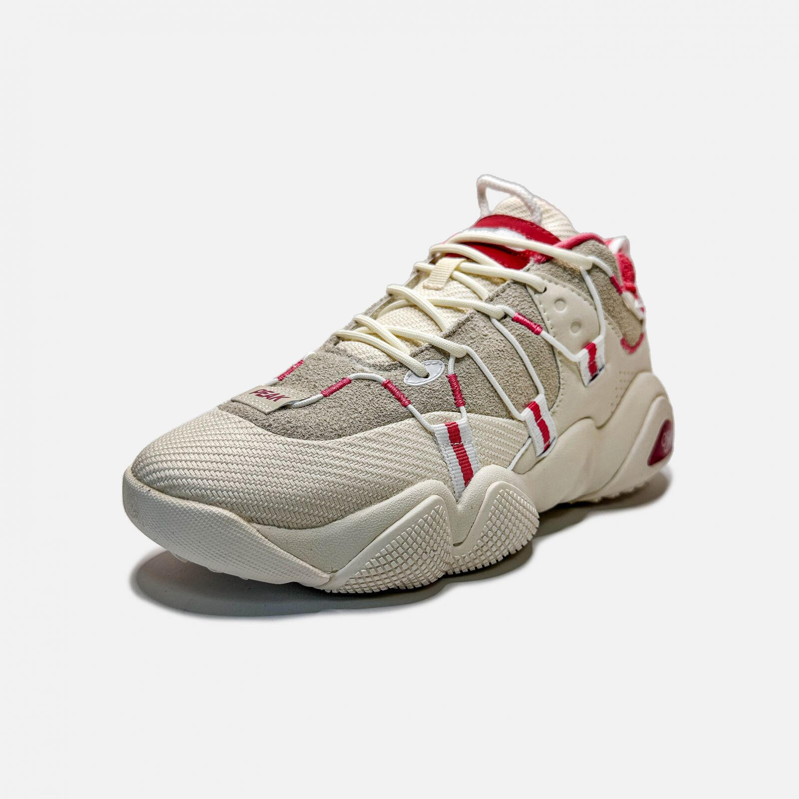 Pantofi sport Peak Casual II Pro Alb/Rosu
