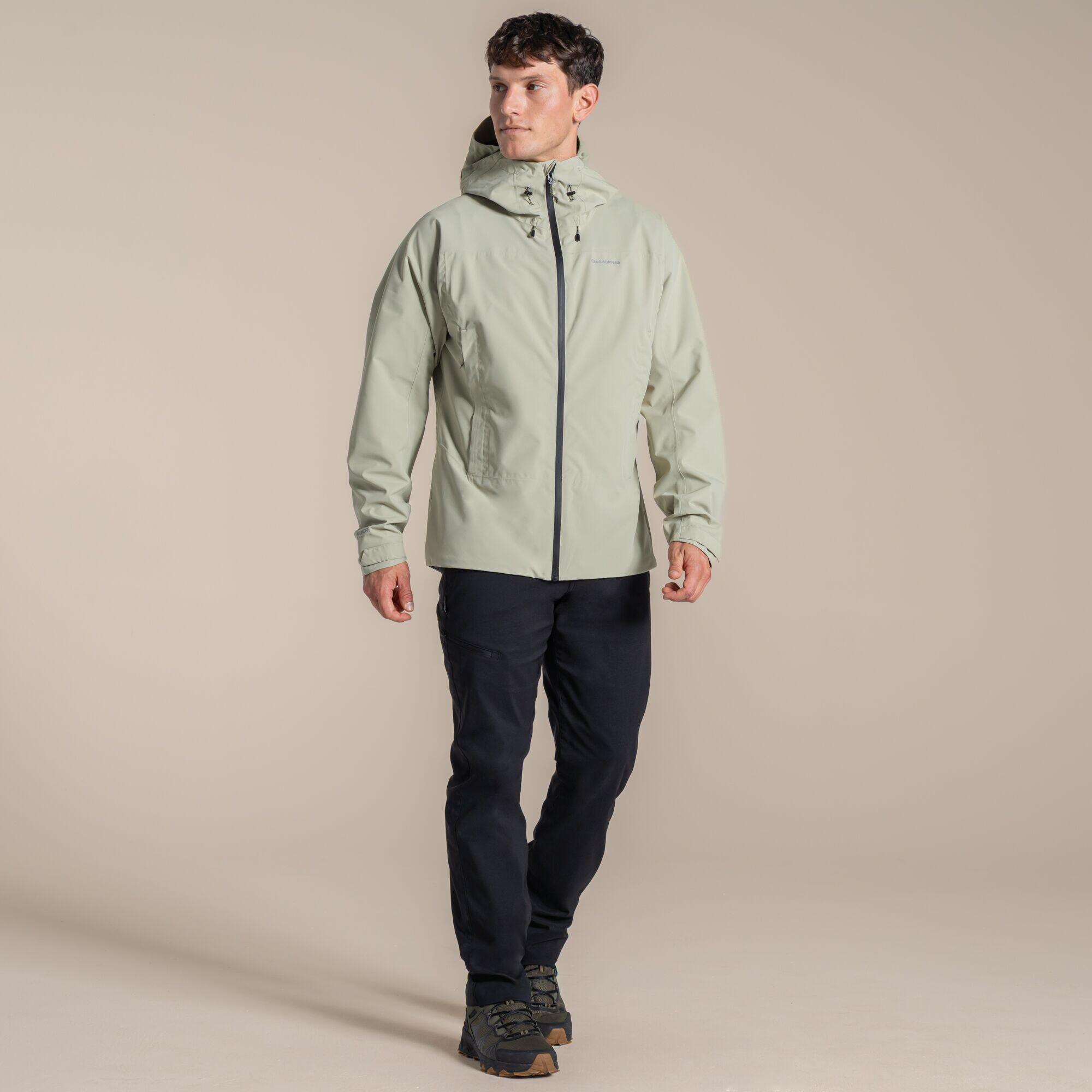 Chaqueta Ponsa para hombre CRAGHOPPERS, soft shell naranja impermeable 3/3