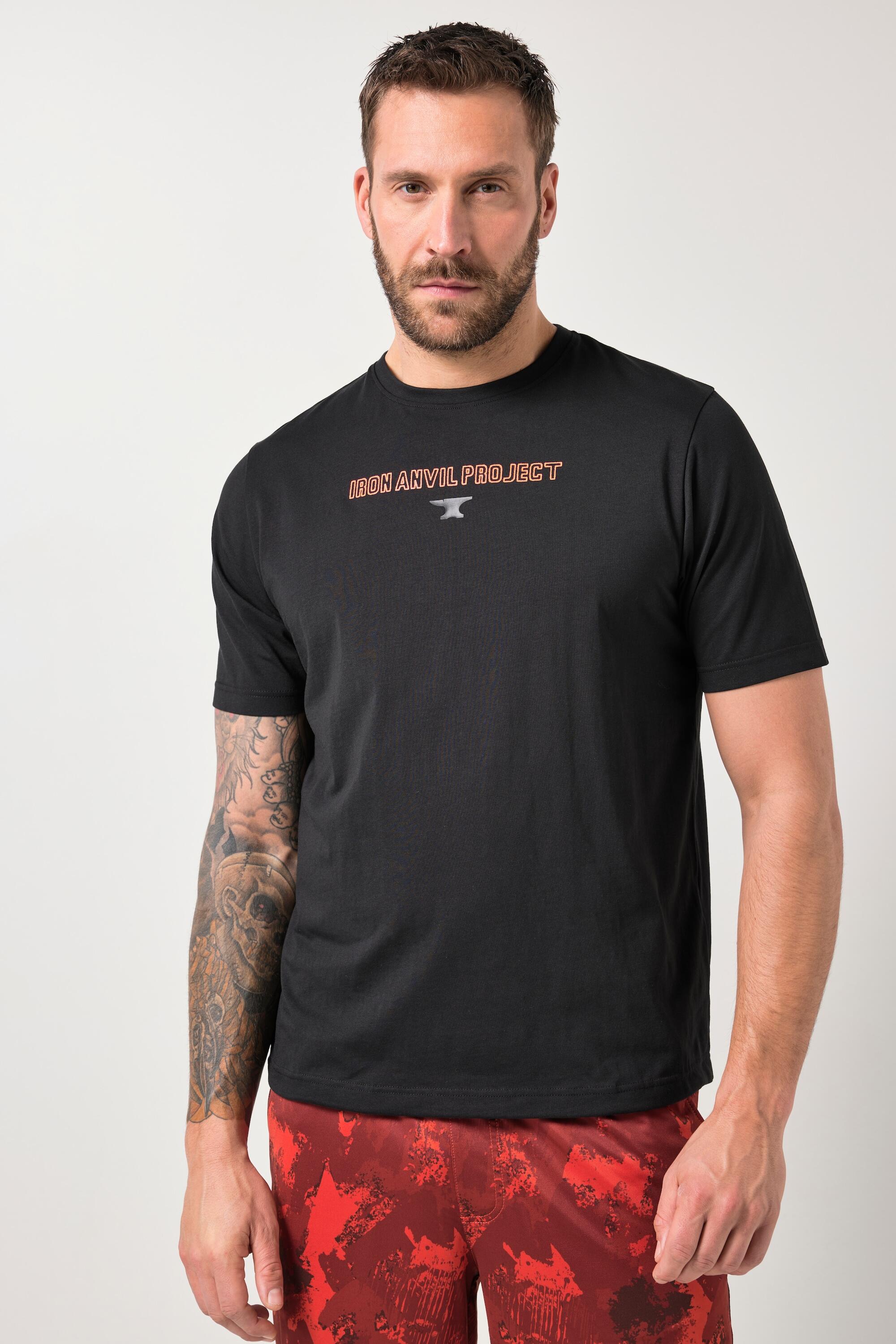 Hommes T-shirt FLEXNAMIC® imprimés et manches courtes coupe ventre confort 1/7