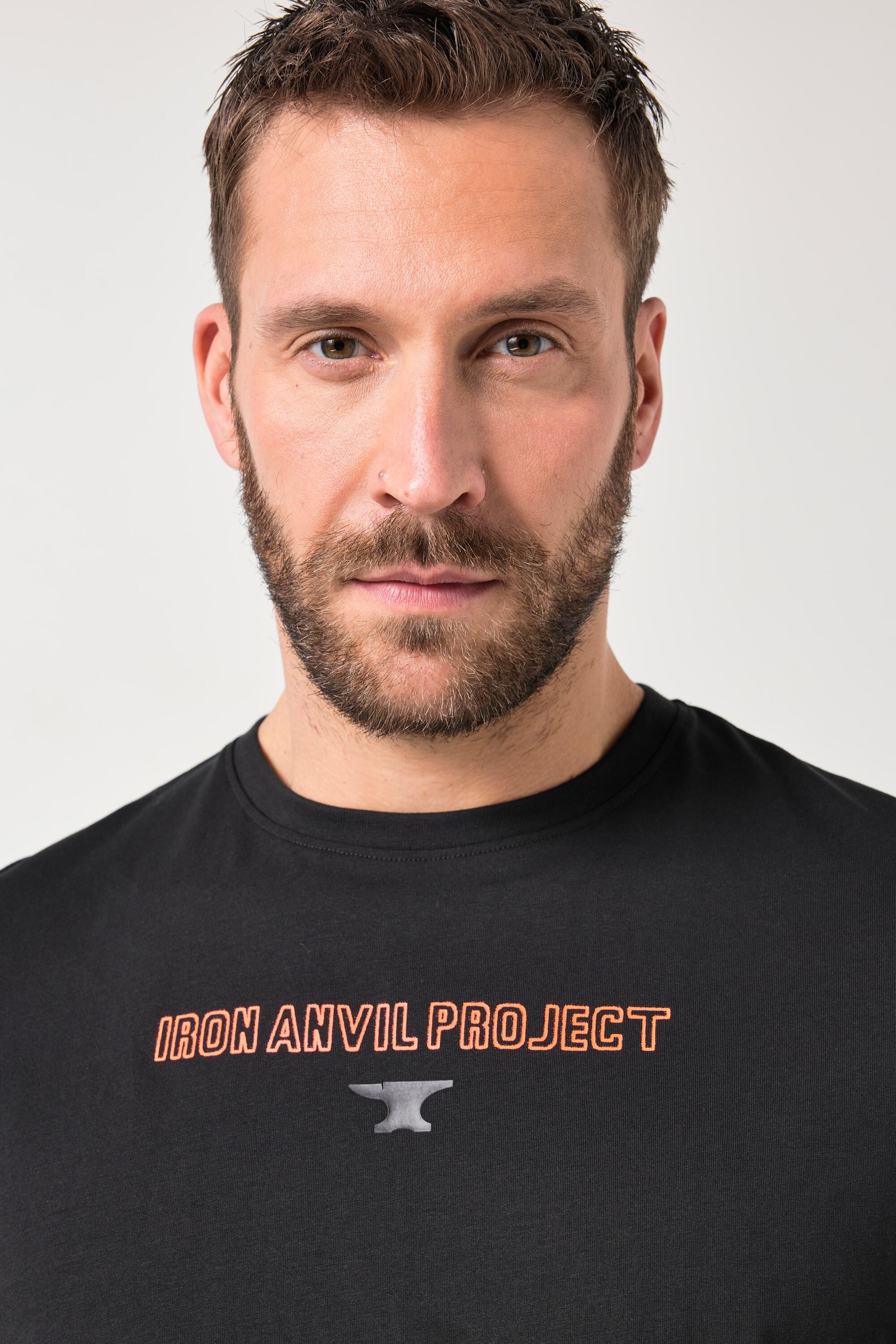 Hommes T-shirt FLEXNAMIC® imprimés et manches courtes coupe ventre confort 4/7