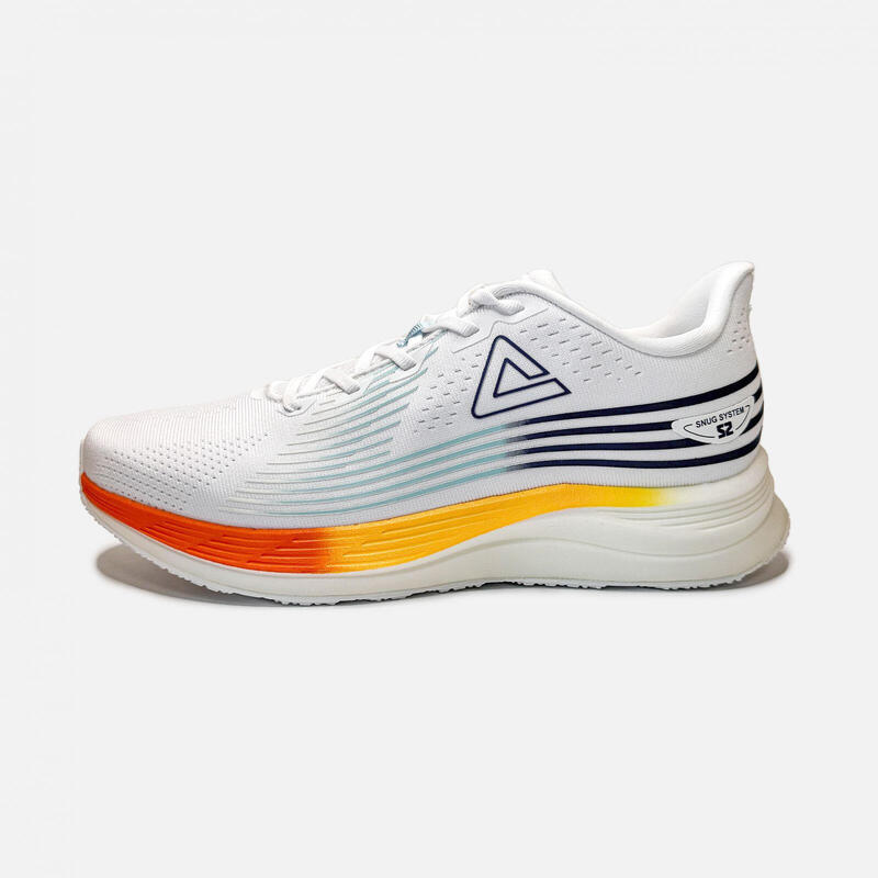 Pantofi sport Peak Running Pro Alb/Portocaliu