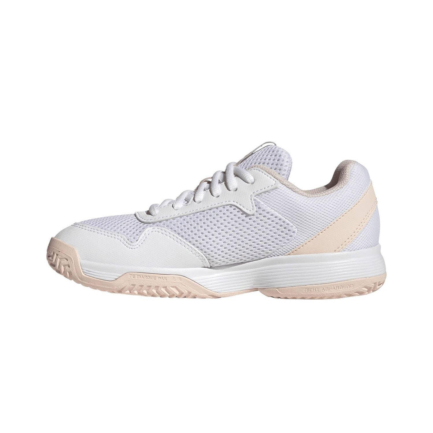 Adidas Courtflash Branco Junior Jr4449 4/6