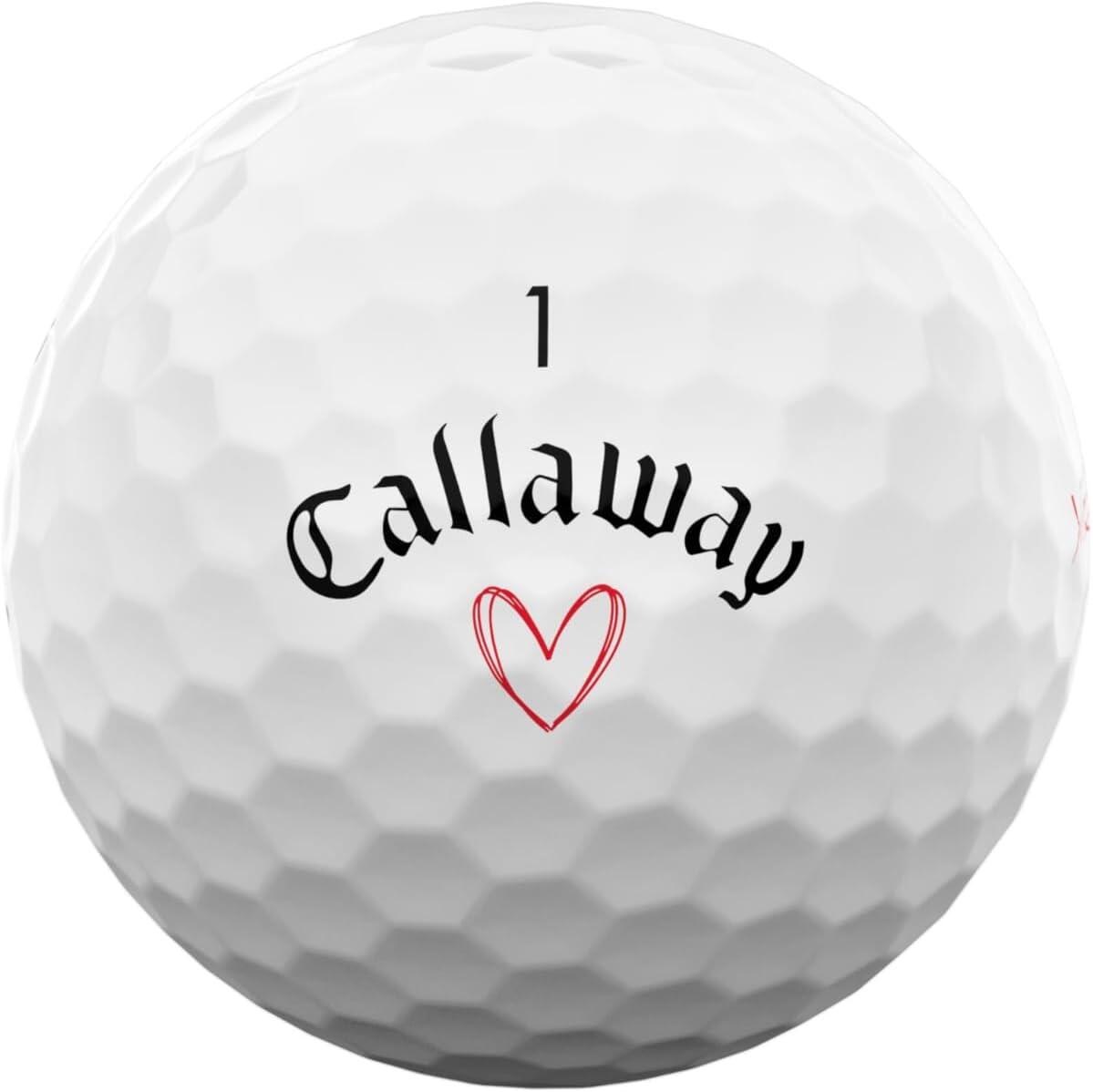 Callaway Supersoft Spécial Saint-Valentin, balles de golf 3/7