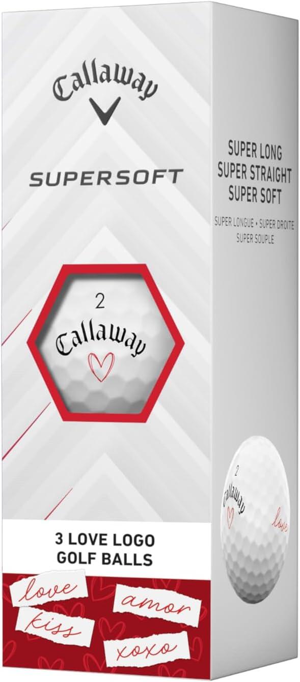 Callaway Supersoft Spécial Saint-Valentin, balles de golf 2/7