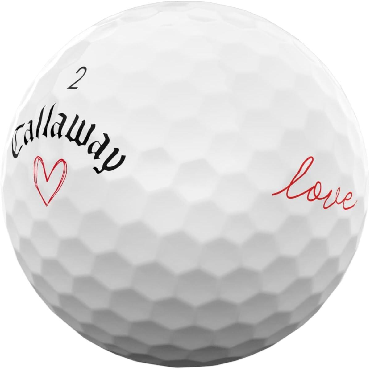 Callaway Supersoft Spécial Saint-Valentin, balles de golf 5/7