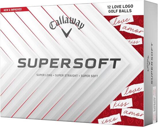 Callaway Supersoft Especial San Valentín, Bolas de Golf