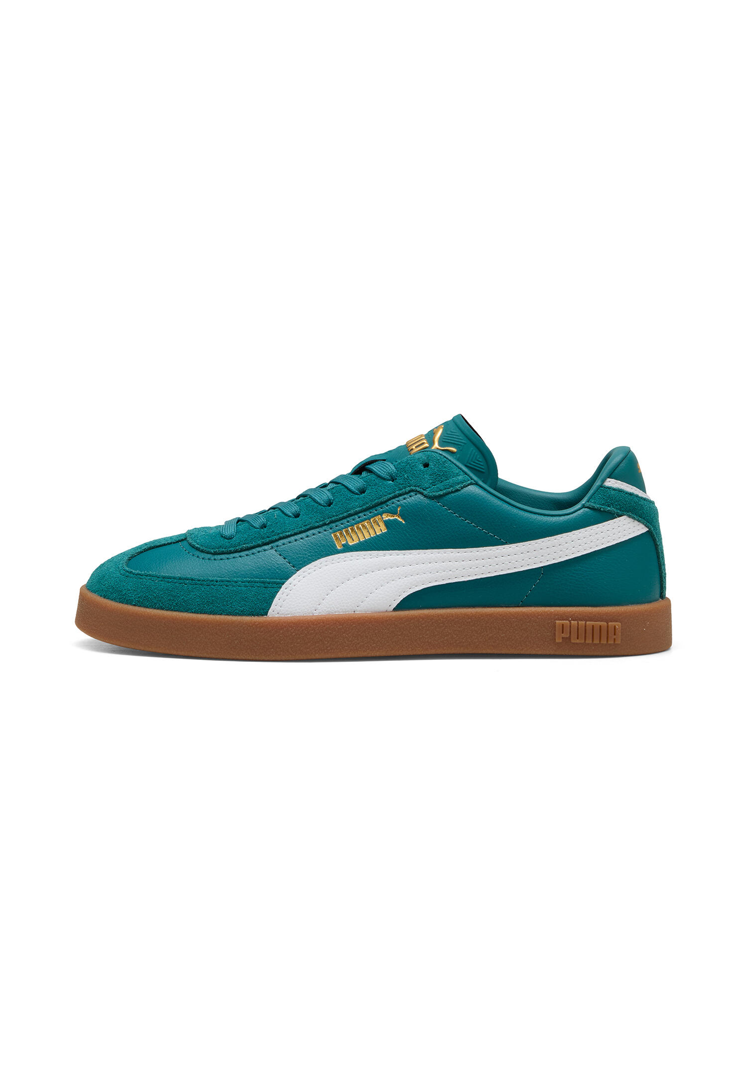 Puma Club II Era Unisex Sneaker Sportschuh 397447 49 emerald ice-puma white 2/5