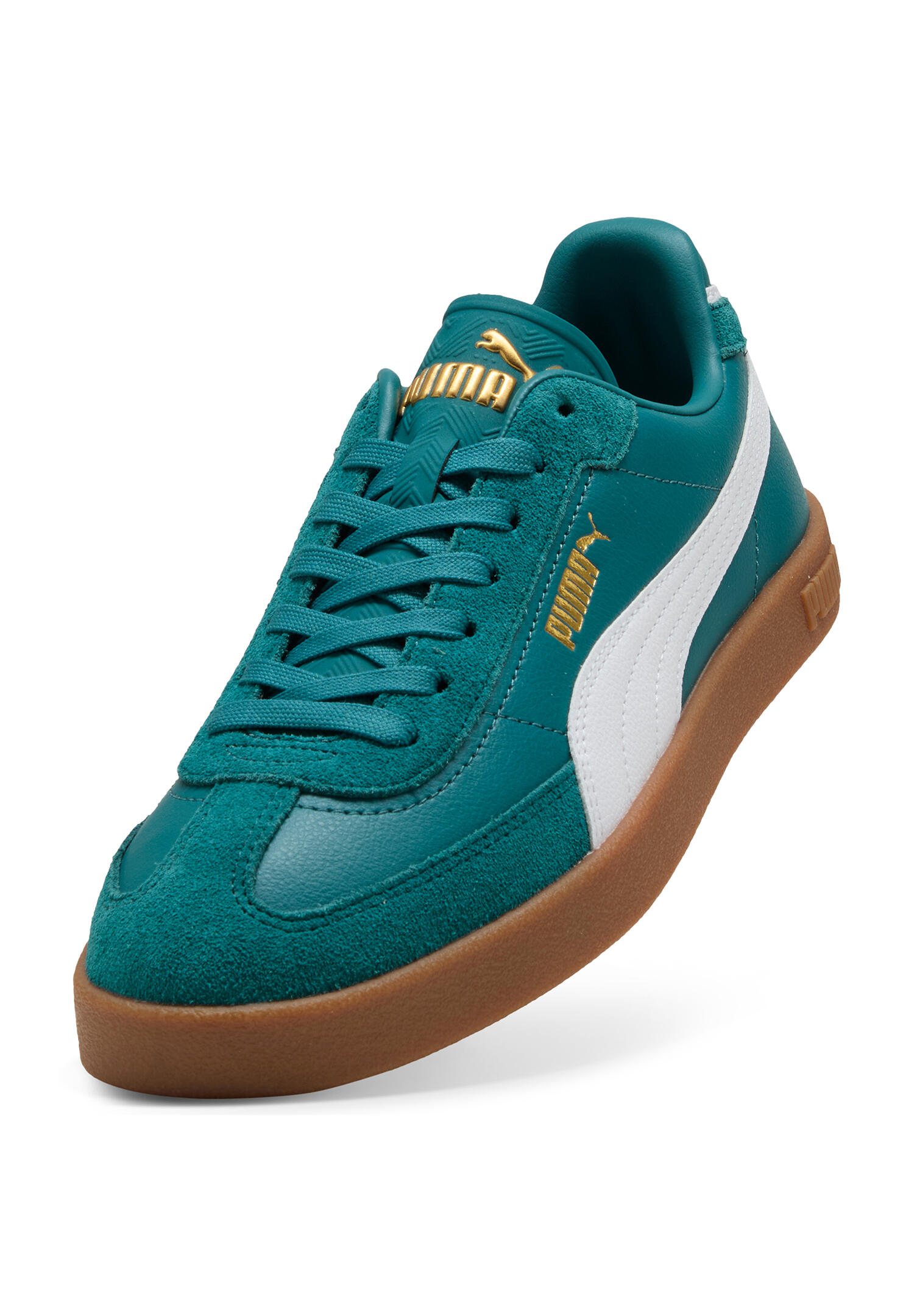 Puma Club II Era Unisex Sneaker Sportschuh 397447 49 emerald ice-puma white 5/5