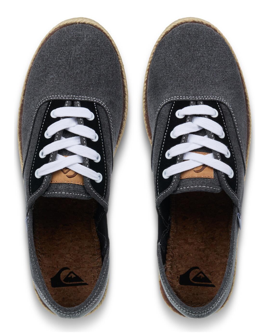 Baskets ESPADRILLED UP Noir Homme 4/4