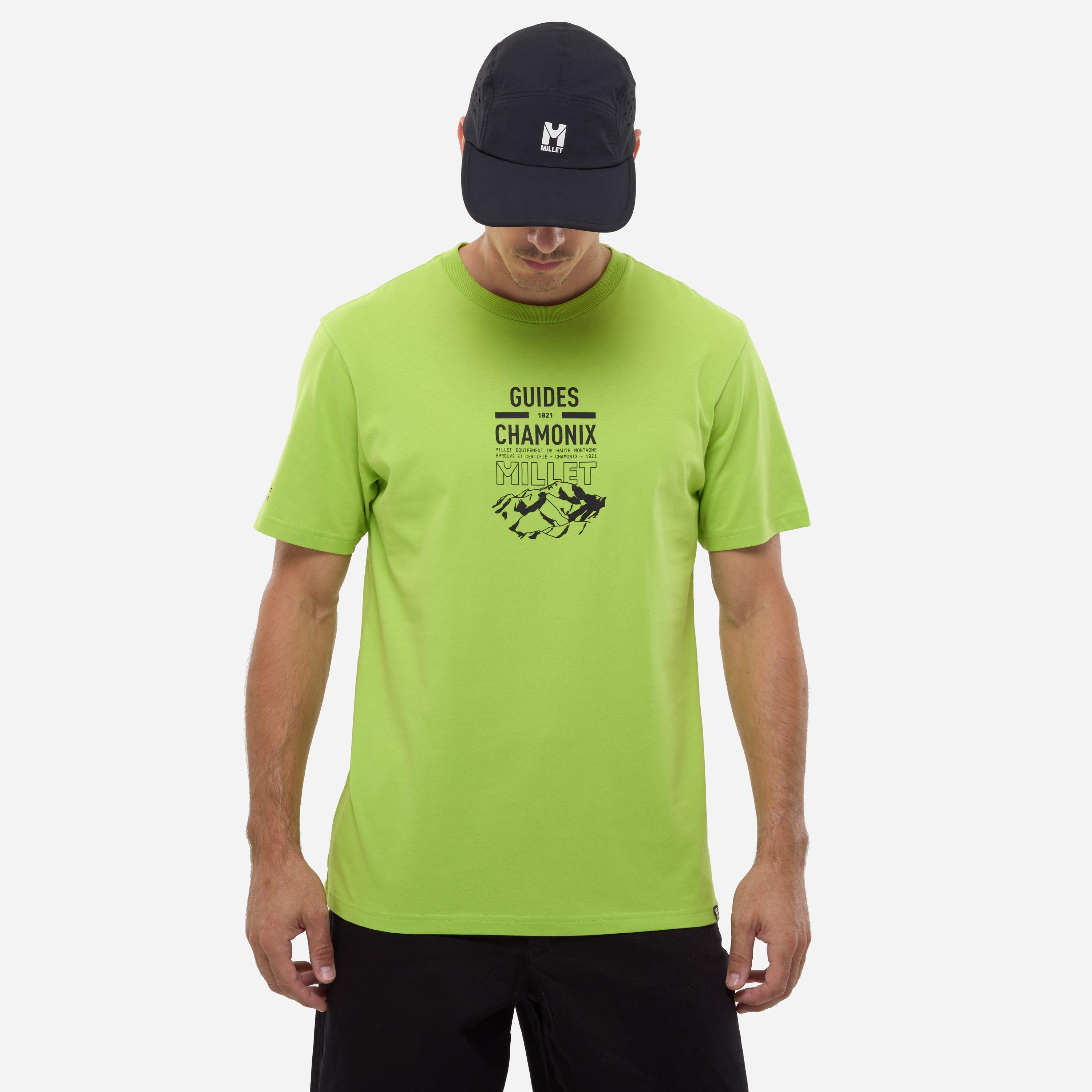 T-Shirt Escalade pour homme COMPAGNIE DES GUIDES CHAMONIX LOGO 2/3