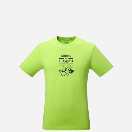 Camiseta Escalada Hombres COMPAGNIE DES GUIDES CHAMONIX LOGO