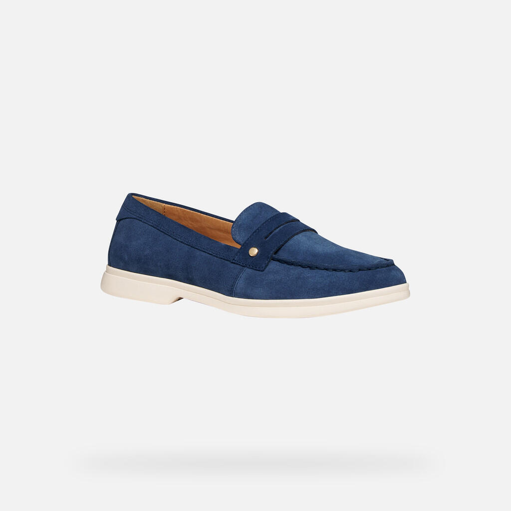 Mocassins Femme D XAND 3 Bleu Aviateur 3/7
