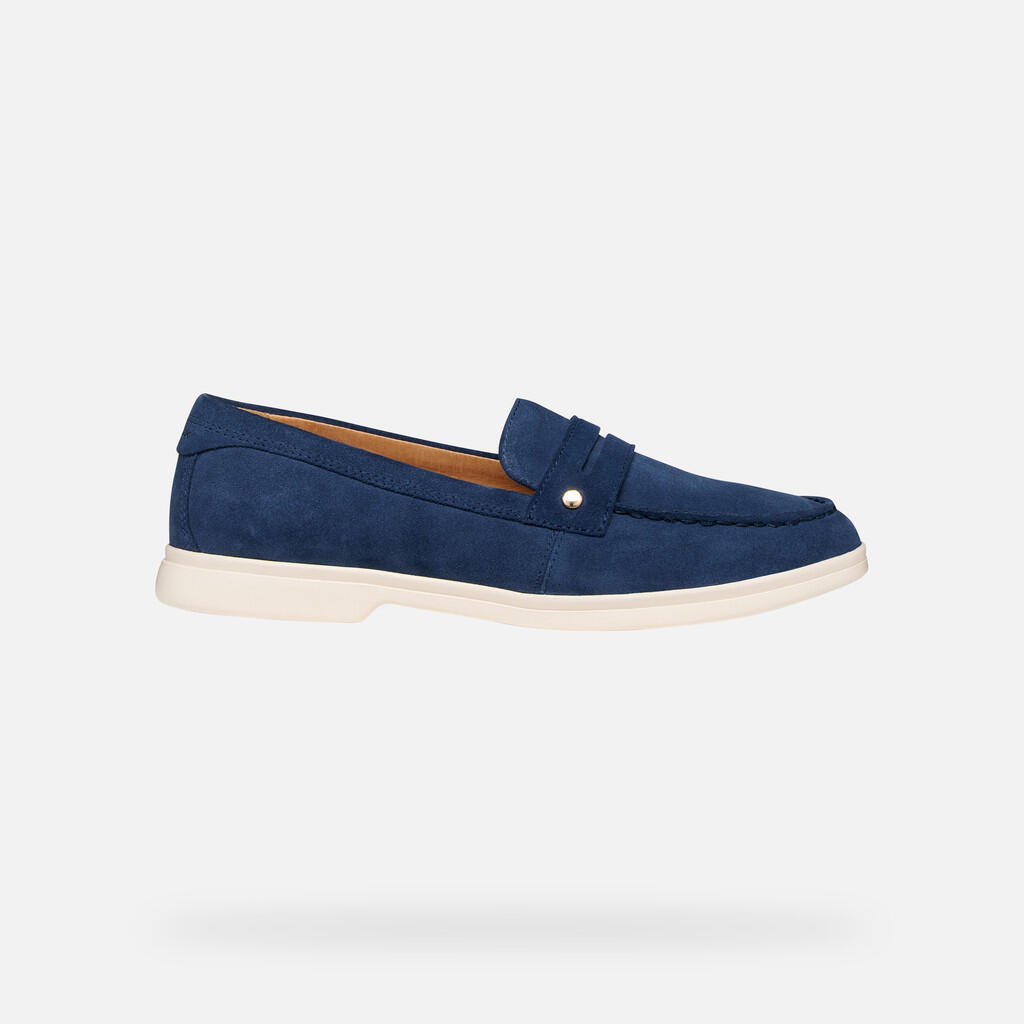 Mocassins Femme D XAND 3 Bleu Aviateur 2/7