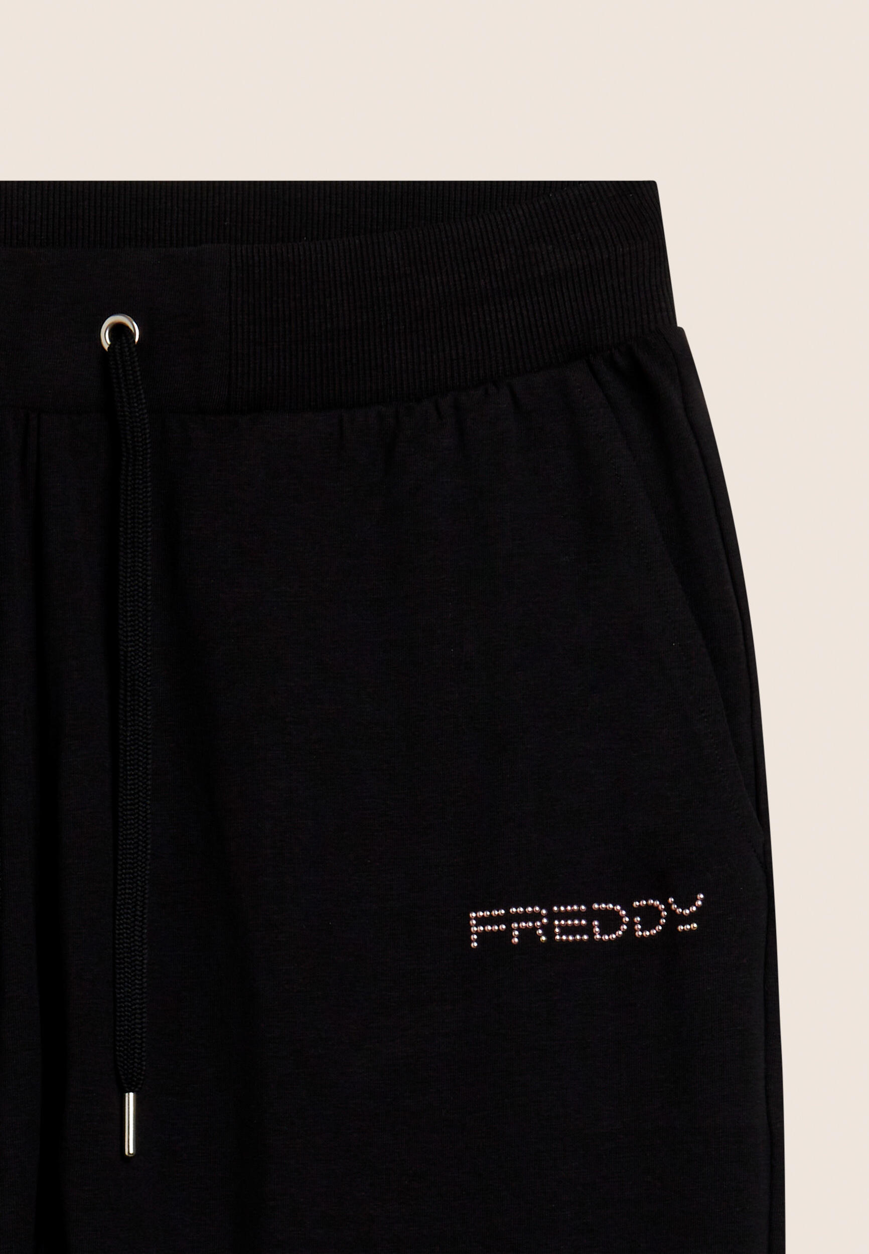 Pantalon de sport style corsaire avec cordon de serrage et logo FREDDY 7/7