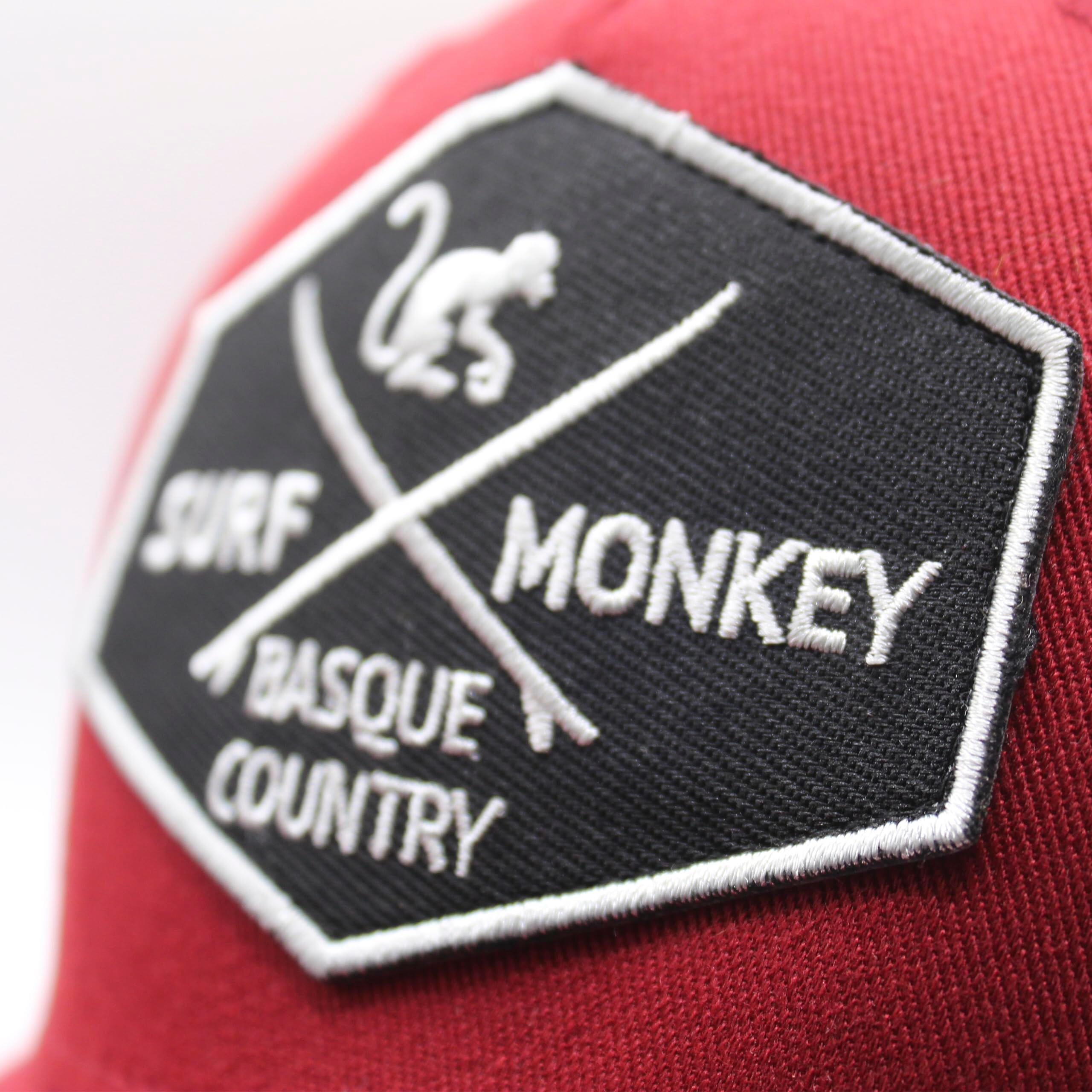 Gorra Trucker - 5 Paneles -Poliéster Reciclado /Adulto /Talla única(Rojo) 3/5