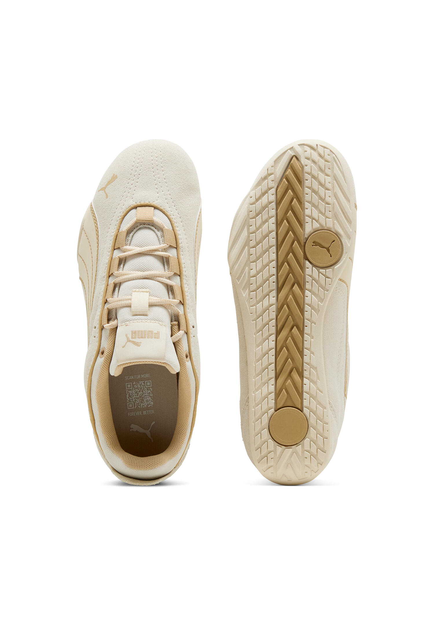 Puma Damen Catch Soleil SD Sneaker 403955 08 Alpine Snow–Sand Dune 3/7