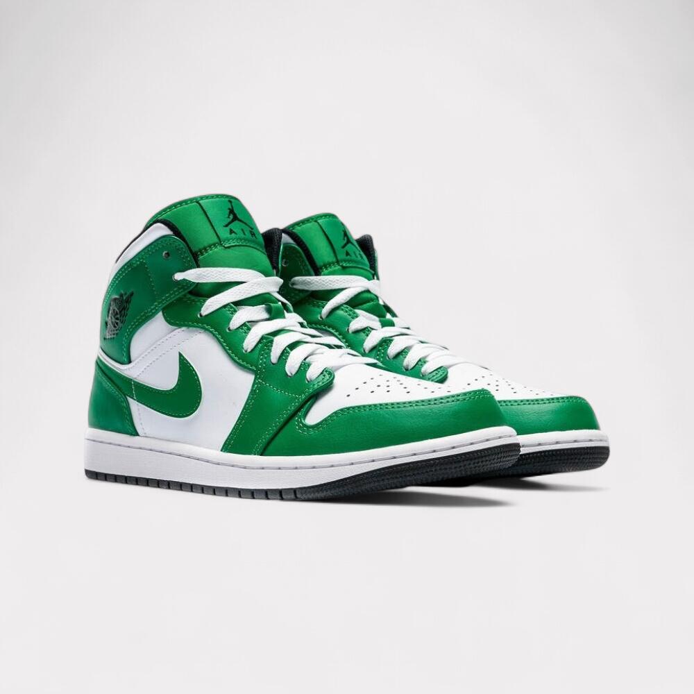 Zapatillas - baloncesto - unisex - air jordan 1 mid - lucky green 2/4