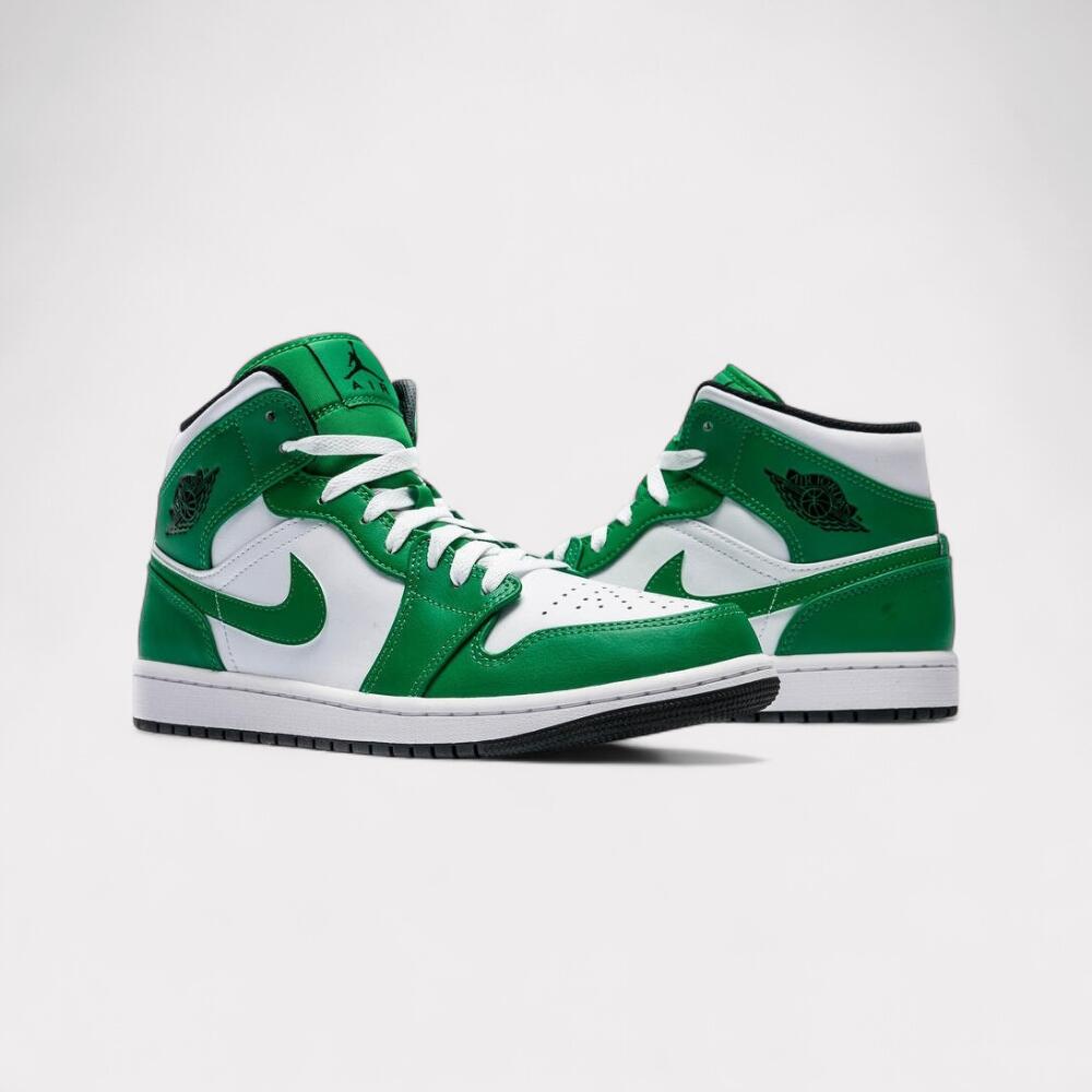 Zapatillas - baloncesto - unisex - air jordan 1 mid - lucky green 4/4