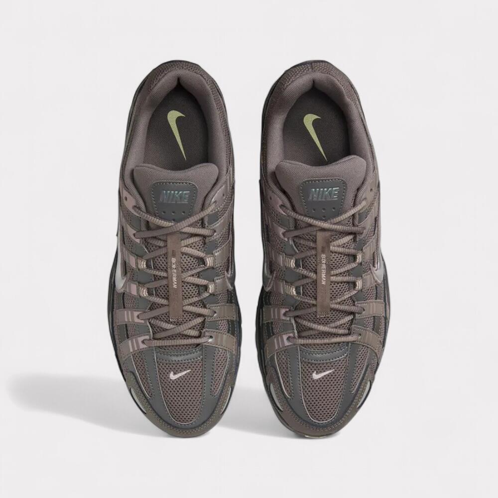Nike P-6000 Cave Stone Medium Ash Flat Pewter Metallic Silver 6/7