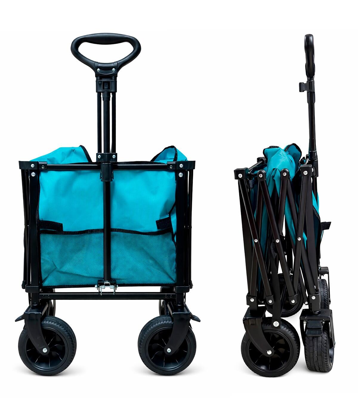Chariot de camping double Kol Outdoor, 150 litres, charge maximale de 100 kg 6/7