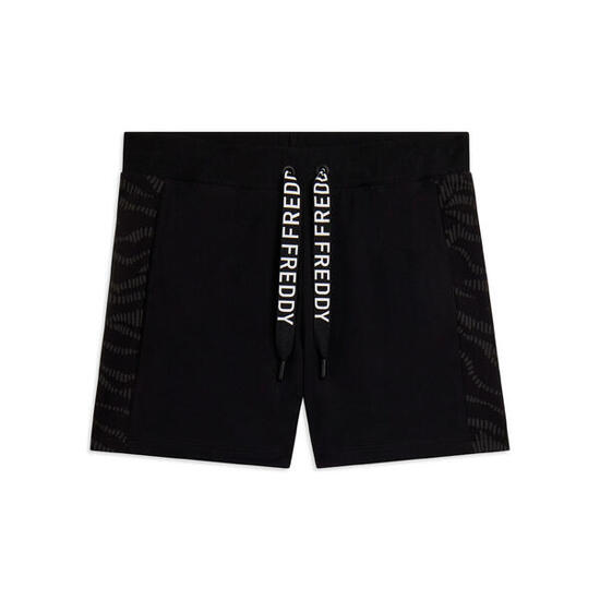 Pantaloni Shorts con Motivo Grafico e Logo FREDDY