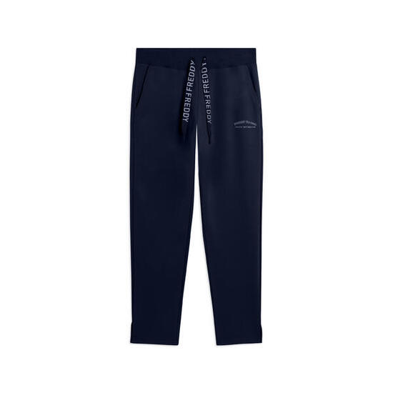 Pantaloni 7/8 con Spacchi Laterali sul fondo e Logo FREDDY