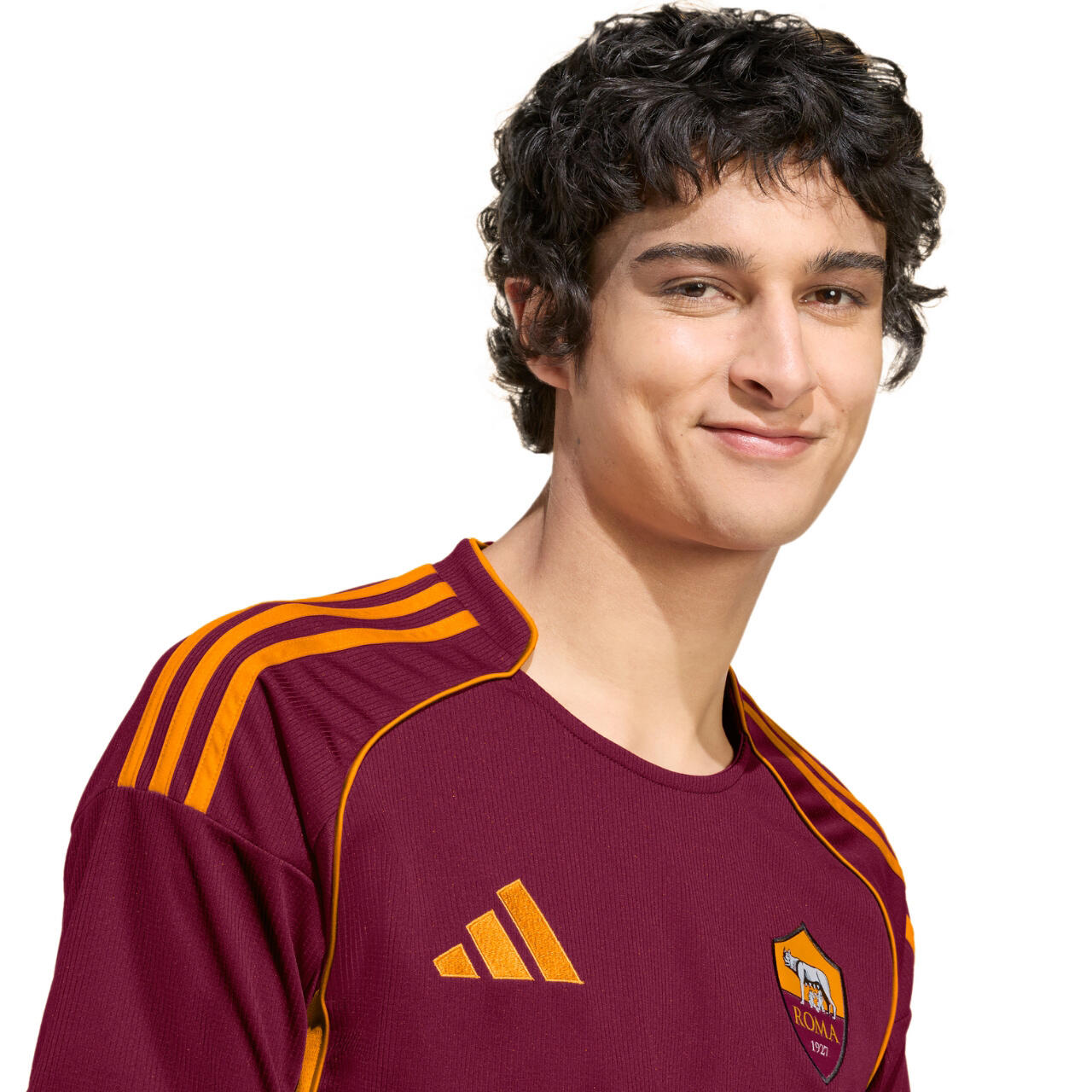 Koszulka męska adidas AS Roma 25/26 Home bordowa JP4184 5/6