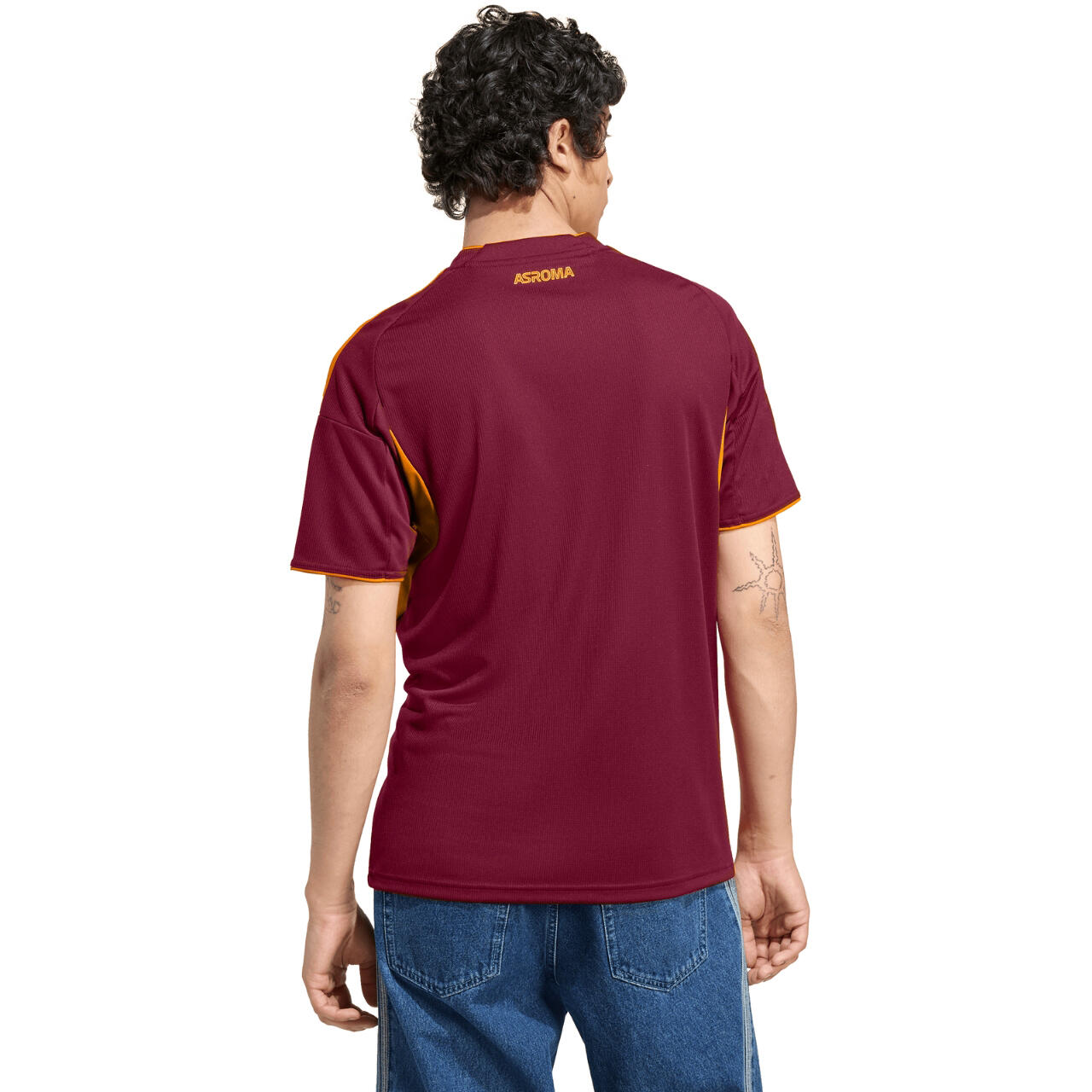 Koszulka męska adidas AS Roma 25/26 Home bordowa JP4184 4/6