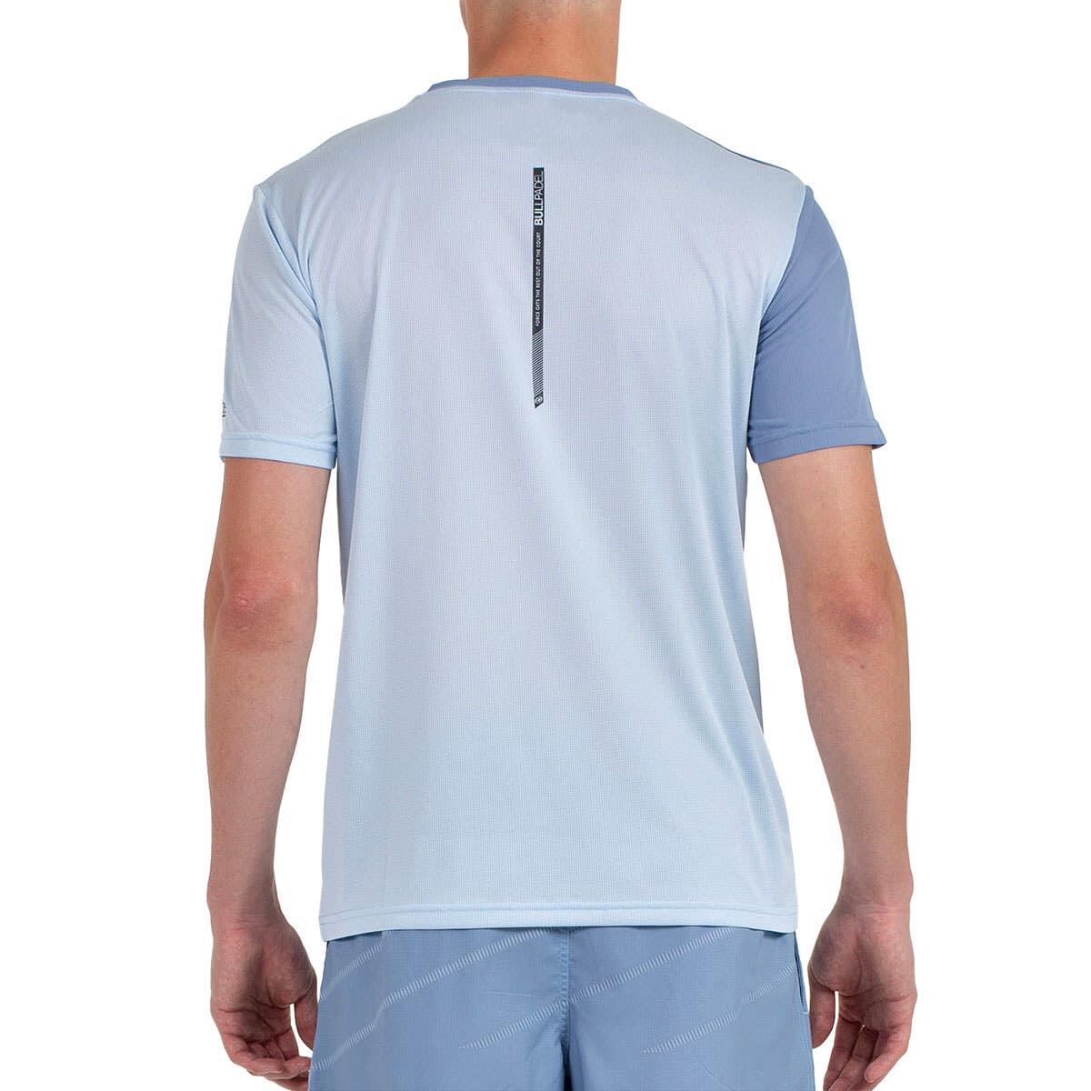 Camiseta Bullpadel Cacin Azul Glaciar Vigore 4/5