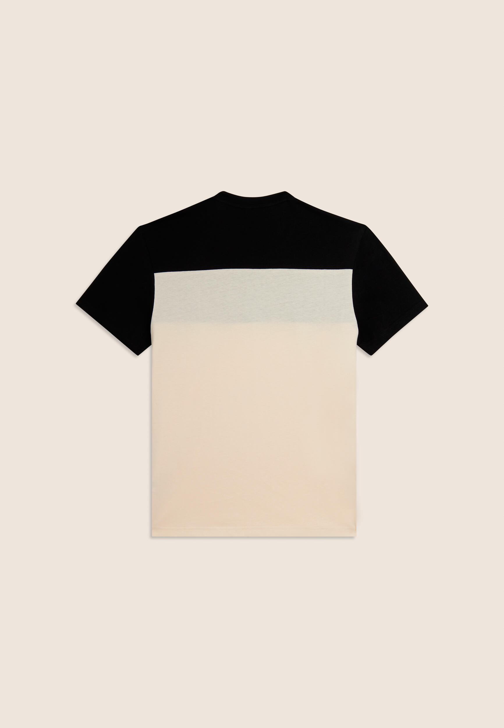 T-shirt colour block con inserto logato 2/3