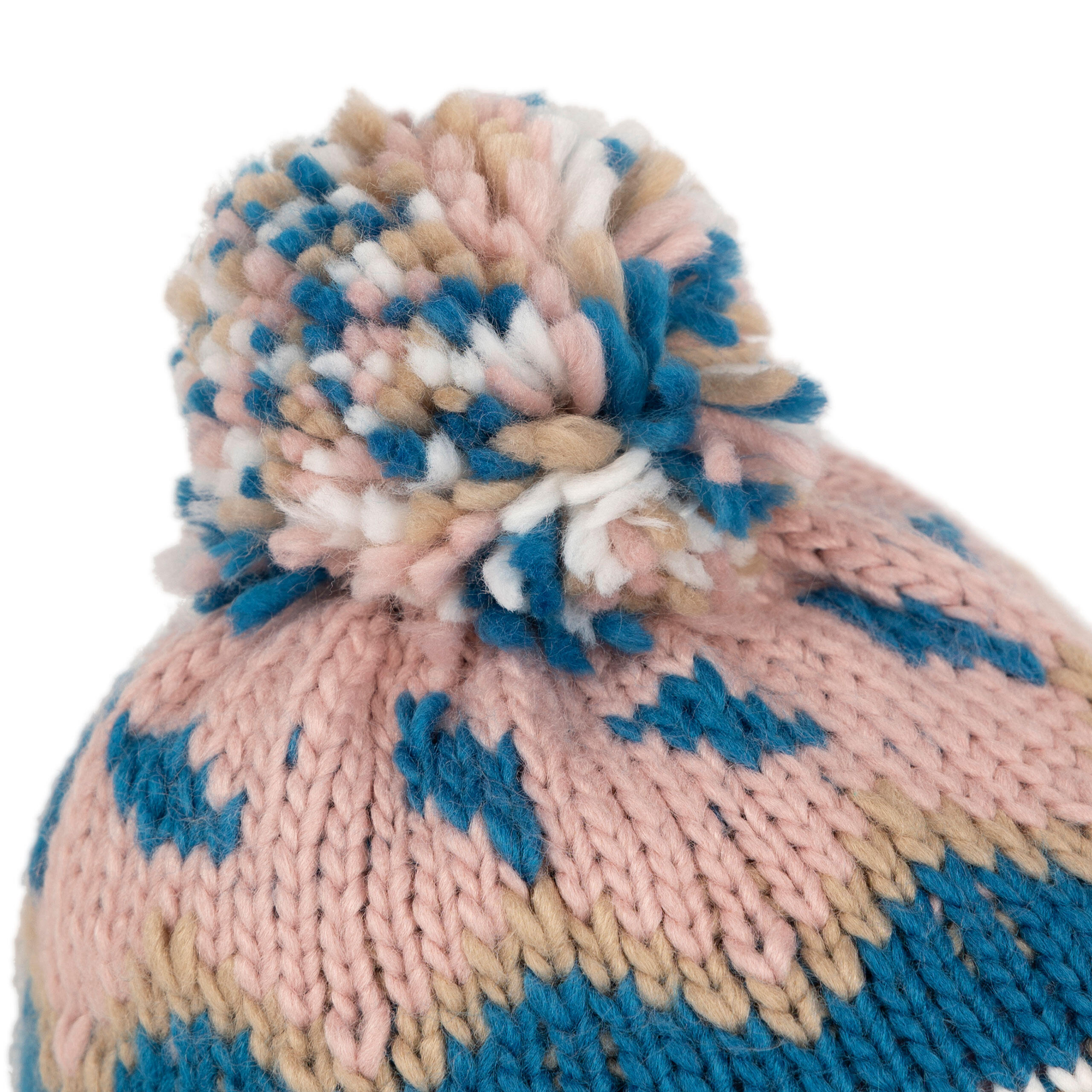 Trespass Twiglet - Kids Hat Misty Rose / Bondi Blue 5/5