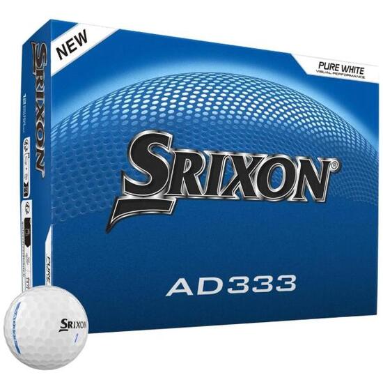 Srixon NEW AD333 2026 Palline da golf (12 pezzi) Giallo
