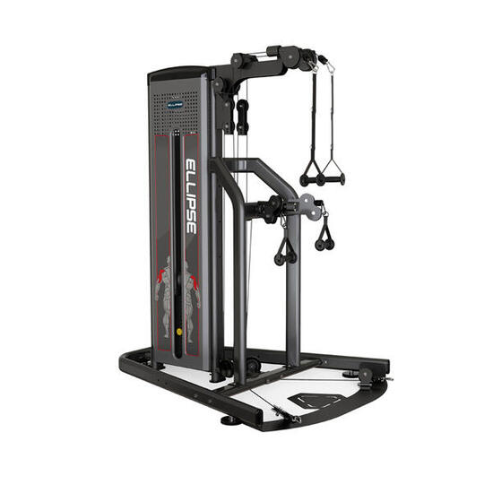 Station à câbles avec poulies réglables