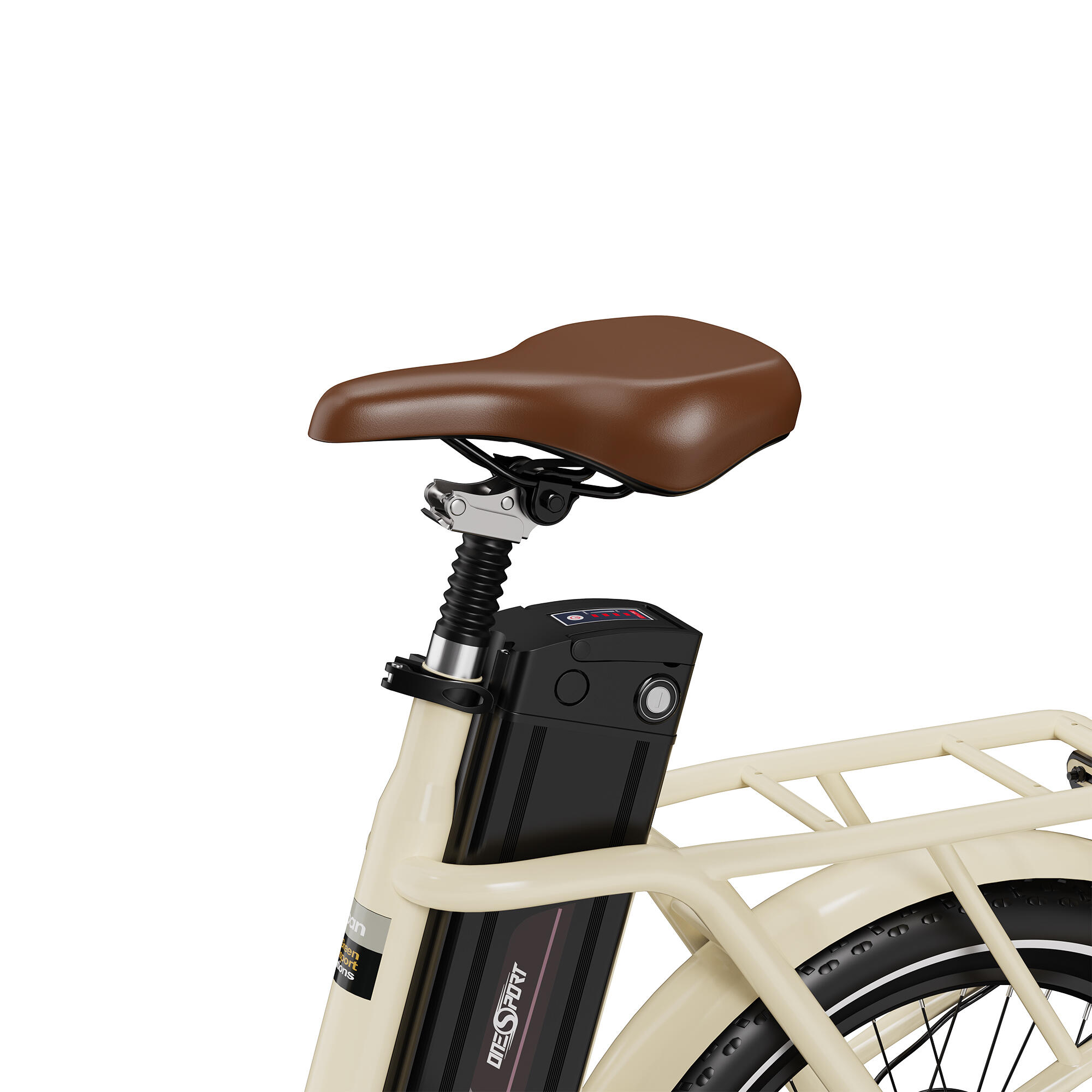 Bicicleta elétrica dobrável 48V Motor 250W Compacta & Longa autonomia 5/7