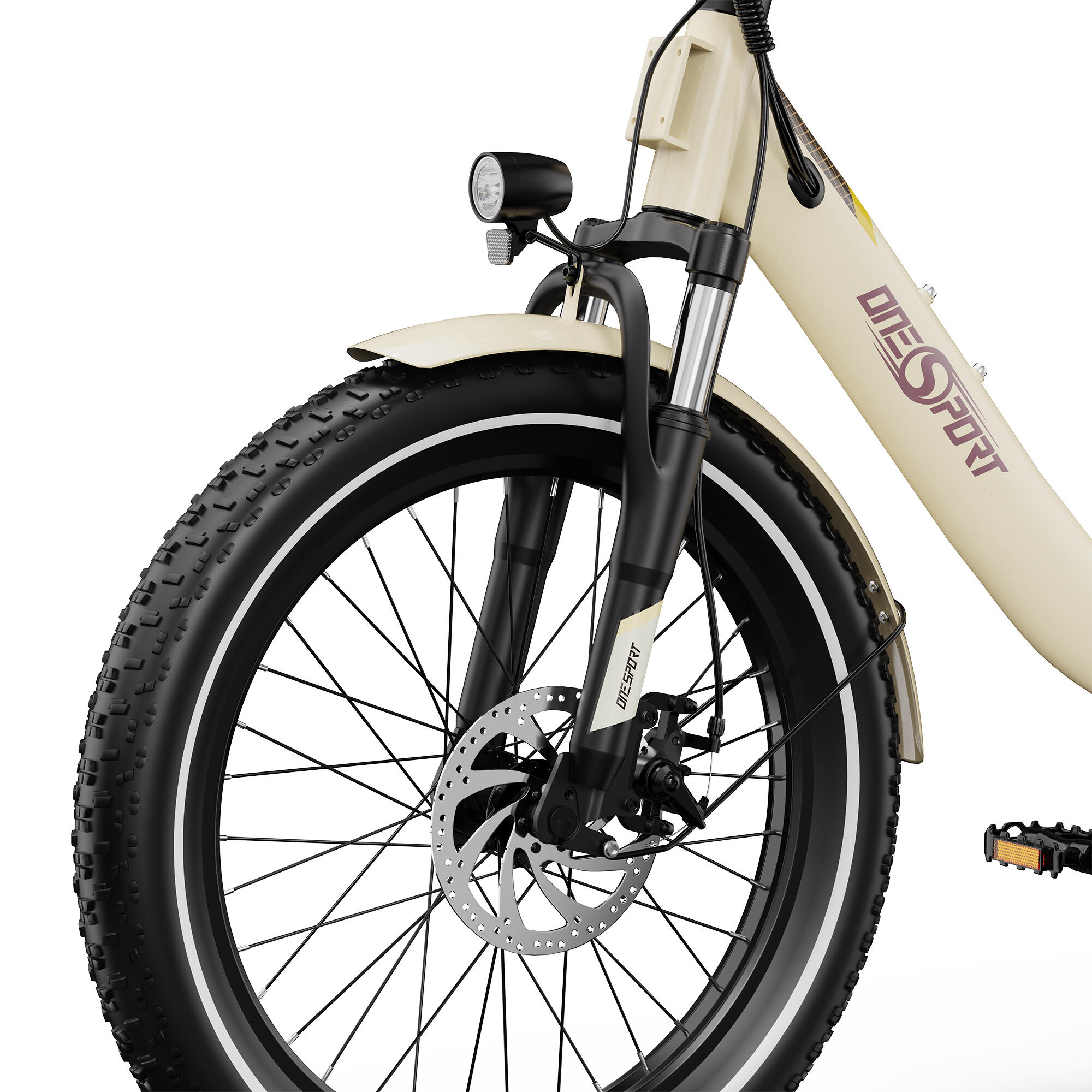 Bicicleta elétrica dobrável 48V Motor 250W Compacta & Longa autonomia 6/7