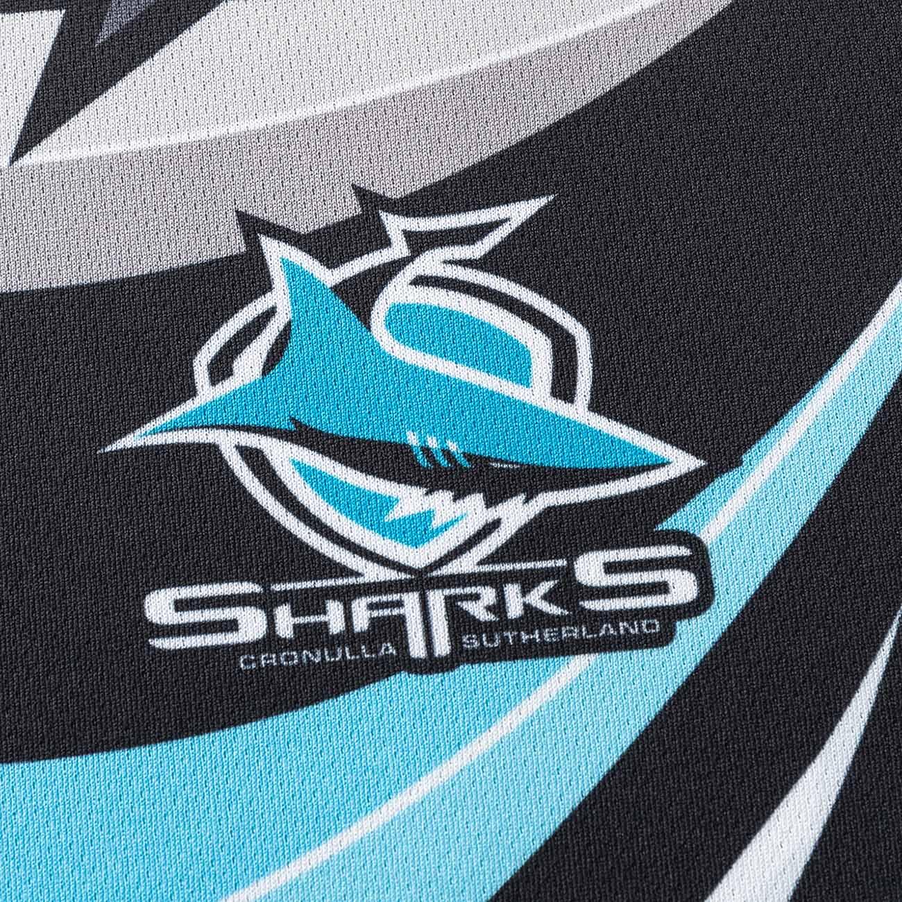 T-shirt riscaldamento Cronulla-Sutherland Sharks NRL Pro Retail 7/7