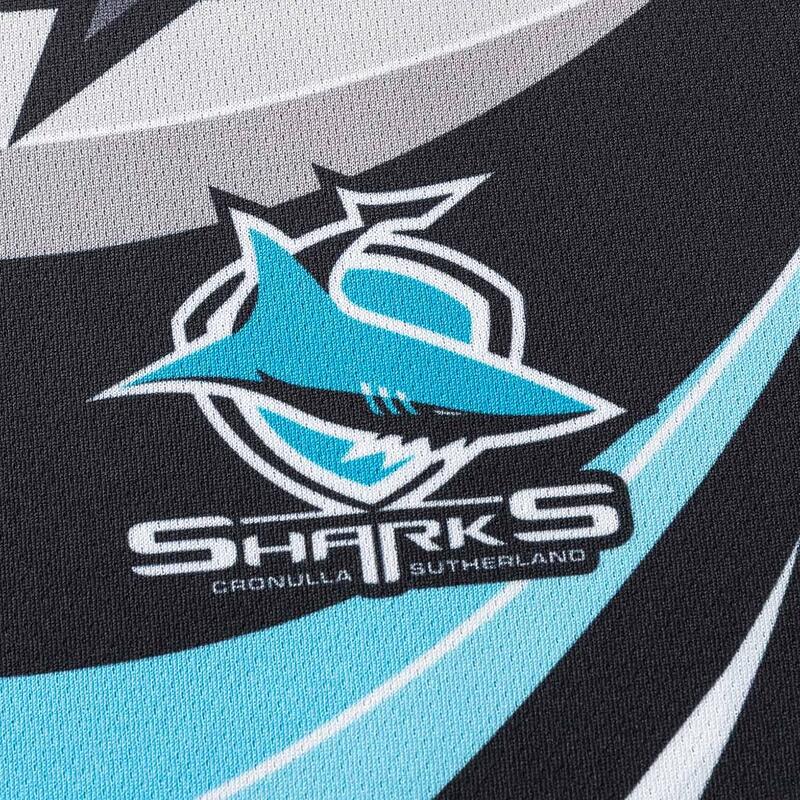 Tricou de încălzire Cronulla-Sutherland Sharks NRL Pro Retail