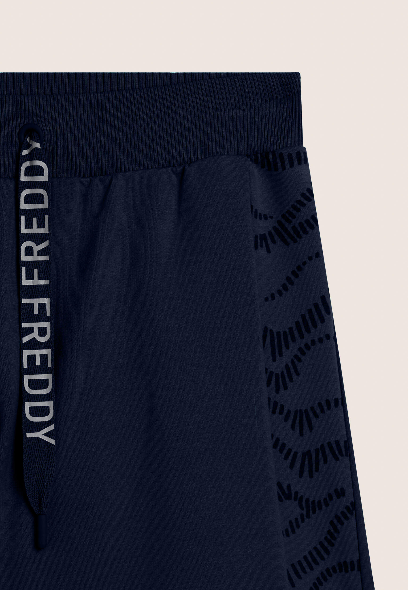 Pantaloni Shorts con Motivo Grafico e Logo FREDDY 3/3