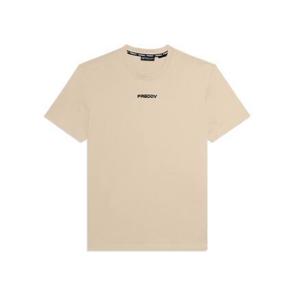 T-shirt en coton à manches courtes avec logo FREDDY