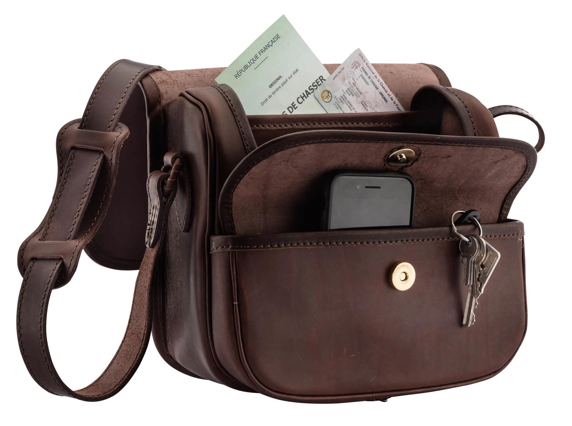 Sac A cartouche Country En Cuir Gras 4/4